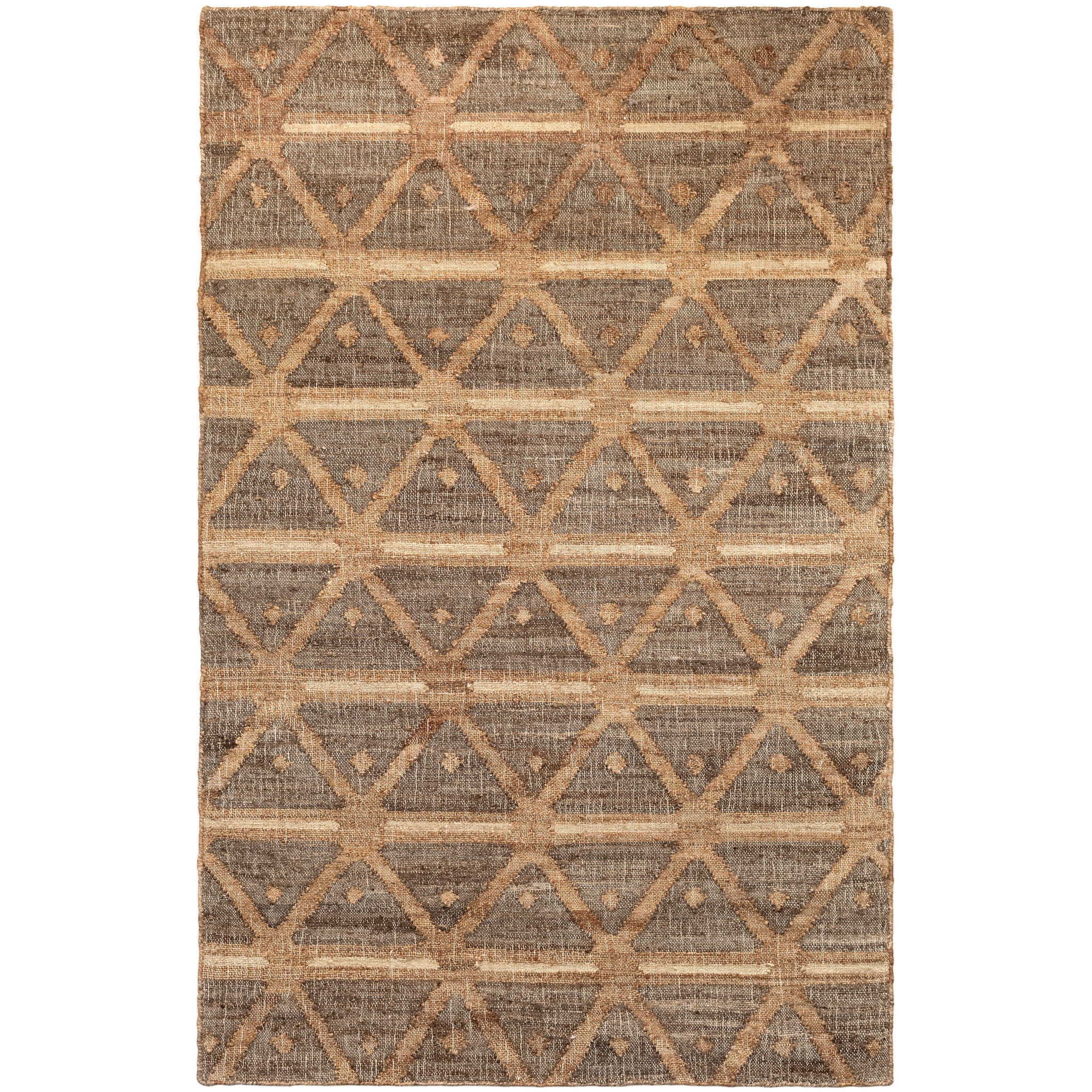 Dash & Albert Rumi Handwoven Jute Rug, 5' x 8', Brown - Walmart.com