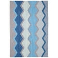 thumbnail image 1 of Dash & Albert Safety Net Handwoven Indoor/Outdoor Rug, 6' x 9', Blue, 1 of 5