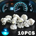 thumbnail image 1 of Dash Bulbs T4.2 Flat Top Gauges Ice Blue Instrument Kit LED Light 10mm, 1 of 9