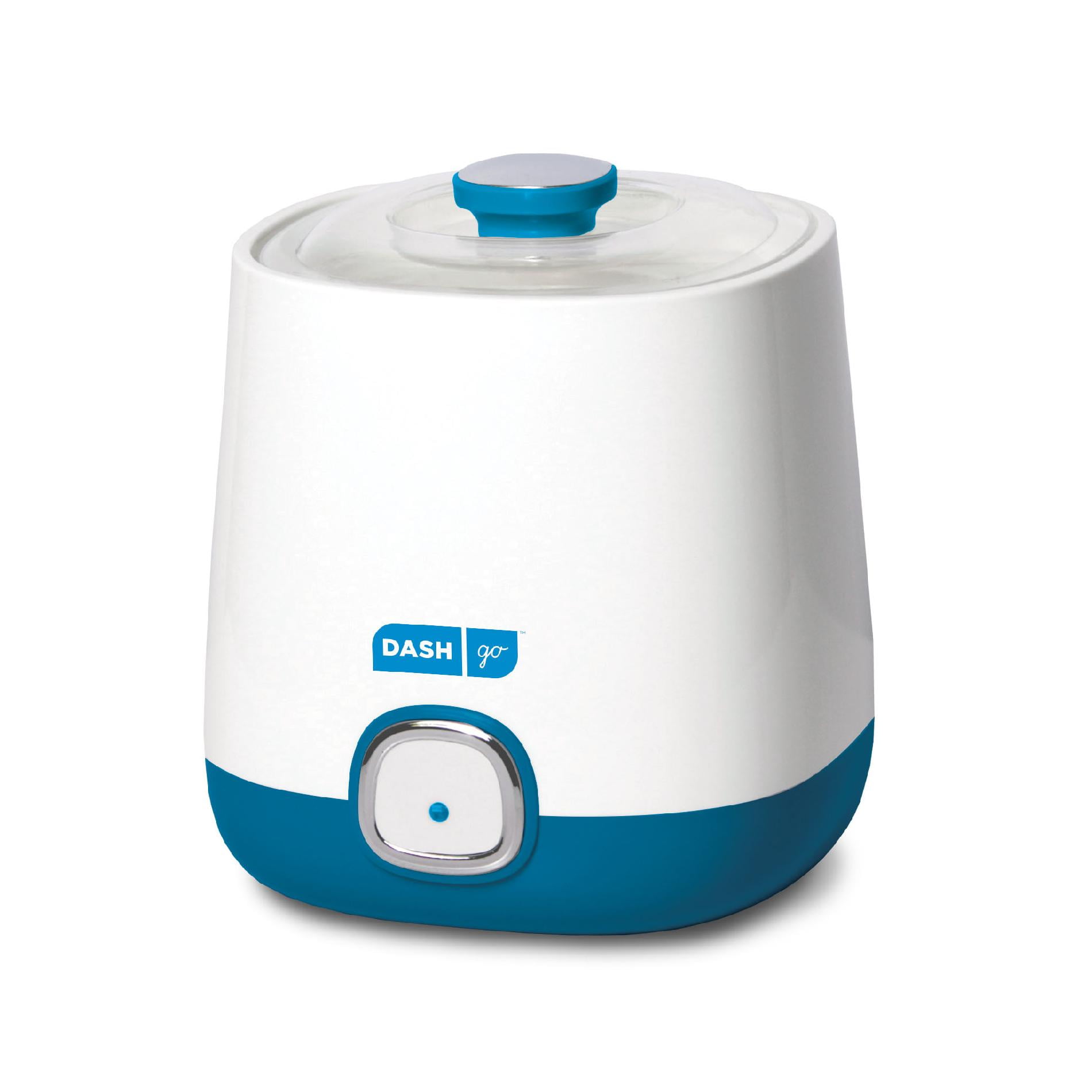 Dash 2-Quart Greek Yogurt Maker White/Blue DGY001WBU - Best Buy