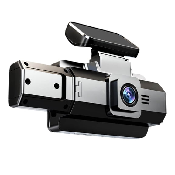 Dash Cam,1080P FHD Dual Lens Car Camera,120 ° Wide Angle Night Vision Recorder,Loop Recording,Mini Hidden 3 Inch Display Vehicle Security DVR,24 Hour Vibration Detection Accident Evidence Camera