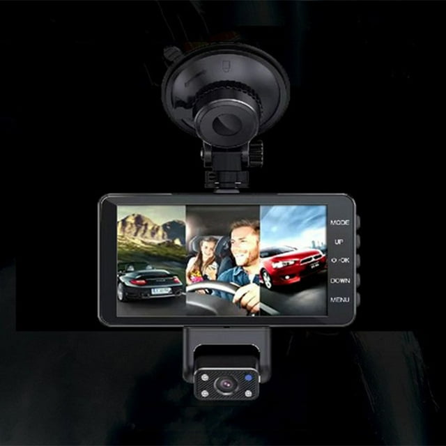 Dash Cam 1260P Ultra High Definition DVR Car Driving Recorder 4.0Inch