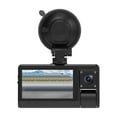 thumbnail image 1 of Dash Cam, 3 Channel Dash Cam Front and Rear Inside, 1080P Full HD Dash Camera for Cars, 3”IPS Screen, Night Vision, 170°Wide Angle, 24H Parking Mode, 1 of 3