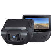 Dash Cam Front Rear, 1080P Dash Camera for Cars, 3” IPS Screen, External GPS Supported, 170°Wide Angle