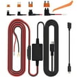 thumbnail image 1 of Dash Cam Hardwire Kit, Micro USB & Mini USB Hard Wire Kit Fuse for Dashcam, Dash Camera Charger Power Cord, (13ft), 1 of 3