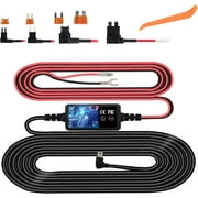 Dash Cam Hardwire Kits Micro USB 12V-24V to 5V Car Dash Camera Charger Power Cord 11.5ft