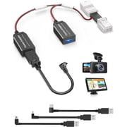 Dash Cam Power Adapter,12P Type CFit Toyota Corolla/RAV4/Tacoma/Camry/4Runner/Tundra/Sienna,Lexus GX460/LX570/ES/GS/NX/RX/UX,Connect Lane Assist,Power Adapter Charging Cable for GPS Dashcam Camera