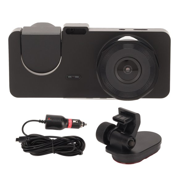 Dash Cam Professional 2.0 Inch IPS HD Screen 1080P Intelligent Motion Detection Parking Monitoring 3 Lens Car Recorder A2