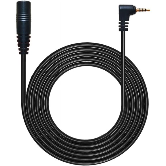 Dash Cam Rearview Backup Camera Reverse Car Recorder Cord Extension Cable,2.5mm male to female 4 pin(10 ft)