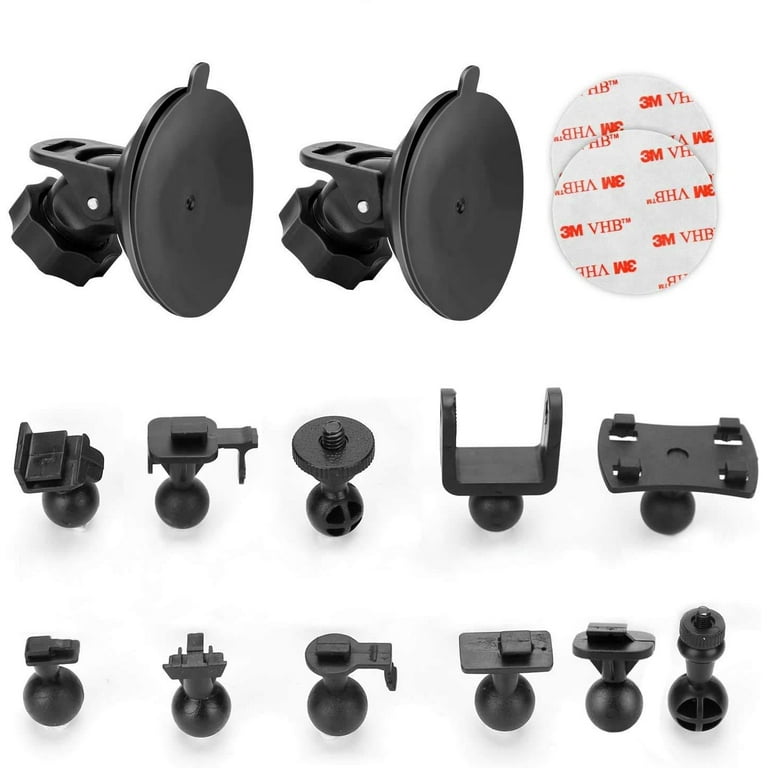  QveeQ Dash Cam Suction Cup Mount Compatible with
