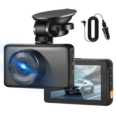 Dash Cam for Cars, 1080P Full HD Dash Camera Front, Mini Car Camera, G-Sensor Dashcam, Night Vision, 24H Parking Mode, Loop Recording, 170°Wide Angle