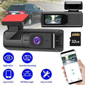 Dash Cam, iMounTEK 2K Front Dash Camera WiFi Dashcam with APP 140 Angle 32G Card Loop Recording