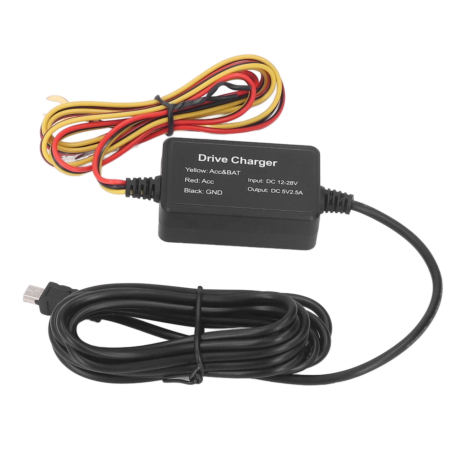 Dash Camera Power Cord, Metal Dash Cam Hardwire Kit Wide Compatibility