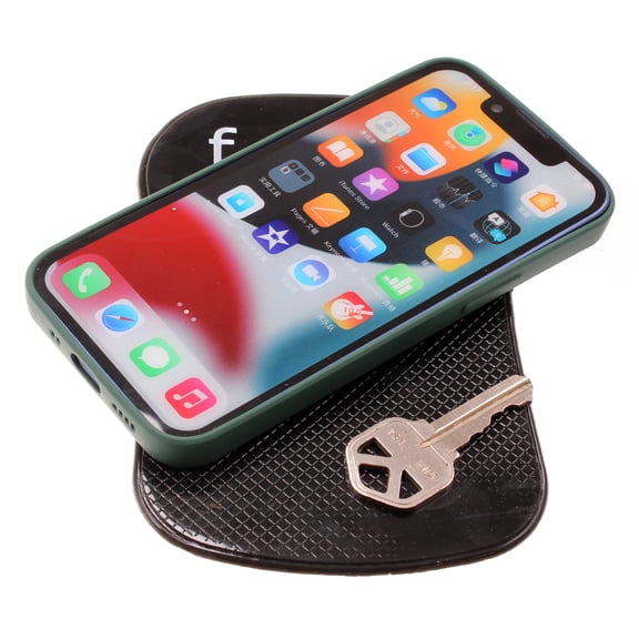 Dash Car Mount for BLU S91/Pro - Sticky Holder Non-Slip Grip Mat Black
