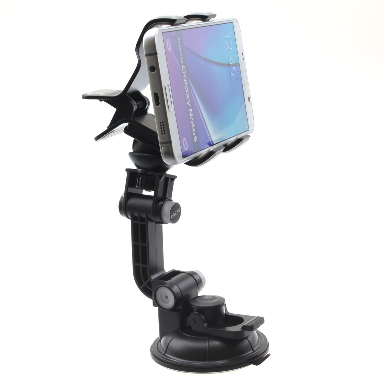 Extended Permanent Flex Dash Fleet Mount & Quick Grip XL Holder for Samsung Galaxy S21 (sku 56792) main image 1
