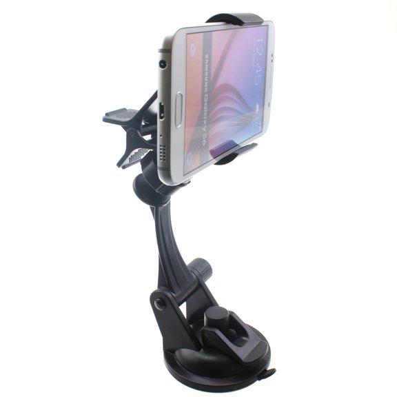 Dash Car Mount for Galaxy S21/Ultra/Plus Phones - Windshield Holder Cradle Swivel Dock Suction Stand Compatible With Samsung Galaxy S21/Ultra/Plus