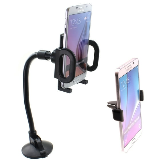Dash Car Mount for Google Pixel 7/Pro/6a/6/Pro Phones - Windshield Air Vent Holder Cradle  Compatible With Pixel 7/Pro/6a/6/Pro Models