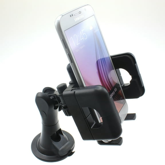 Dash Car Mount for Google Pixel 8/Pro - Windshield Holder Cradle Swivel Dock