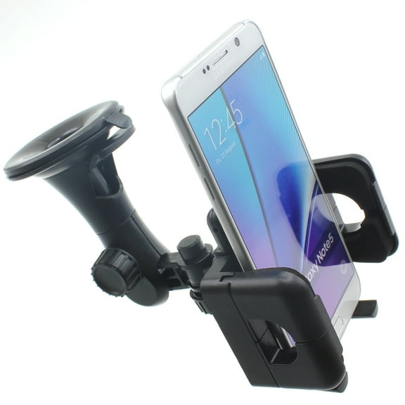 Dash Car Mount for LG Wing Phone - Windshield Holder Cradle Swivel Dock Suction E1Z Compatible With LG Wing