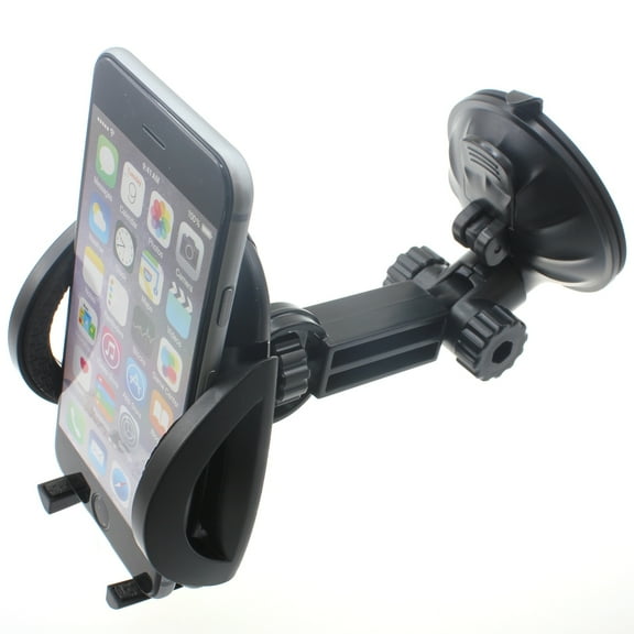 Dash Car Mount for LG Wing Phone - Windshield Holder Cradle Swivel Dock Suction P9Y Compatible With LG Wing