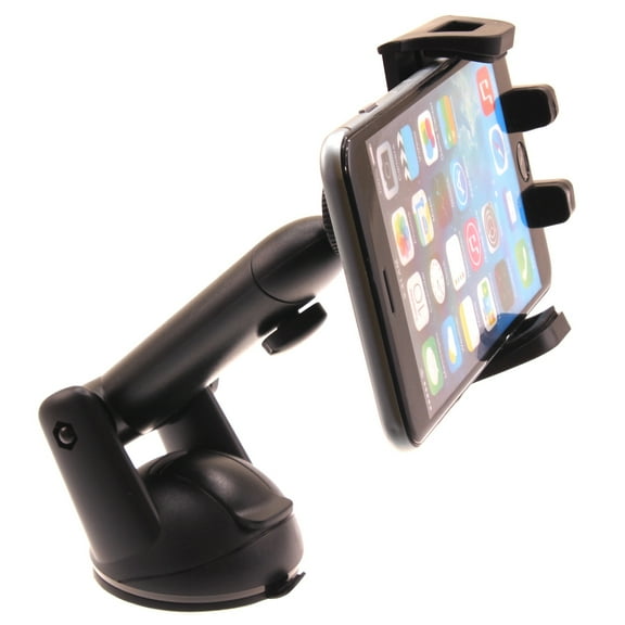 Dash Car Mount for LG Wing Phone - Windshield Holder Telescopic Cradle Swivel Dock A9P Compatible With LG Wing