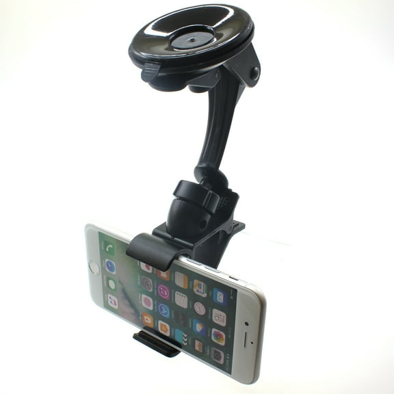 Dash Car Mount for Motorola Edge (2021) Phone - Windshield Holder Cradle Swivel Dock L1W Compatible With Motorola Edge (2021) Model