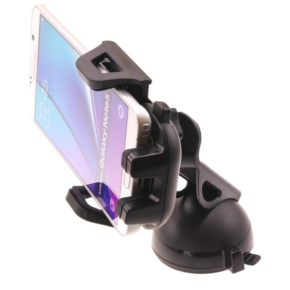 Dash Car Mount for Motorola One 5G Ace - Windshield Holder Cradle Swivel Dock Suction Compatible With Motorola One 5G Ace