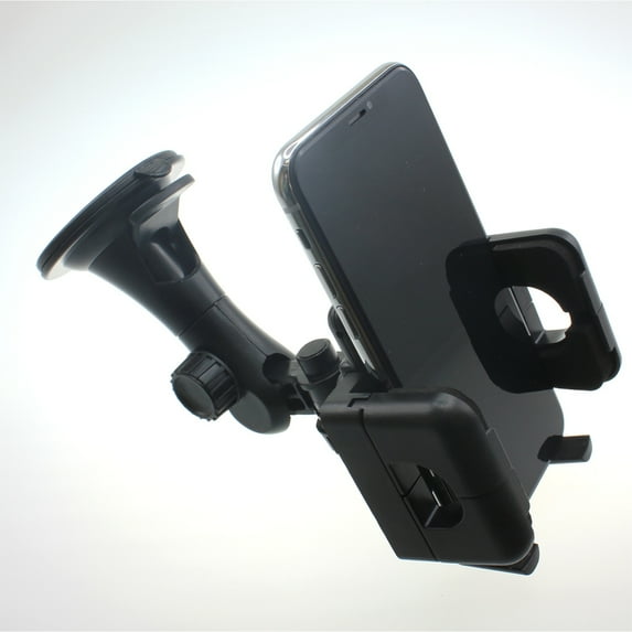 Dash Car Mount for OnePlus 10 Pro Phone - Windshield Holder Cradle Rotating Compatible With OnePlus 10 Pro
