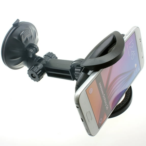 Dash Car Mount for LG K51, Velvet, Stylo 6 - Windshield Holder Cradle Rotating Dock Suction Stand G1G Compatible With LG K51, Velvet, Stylo 6 Phones