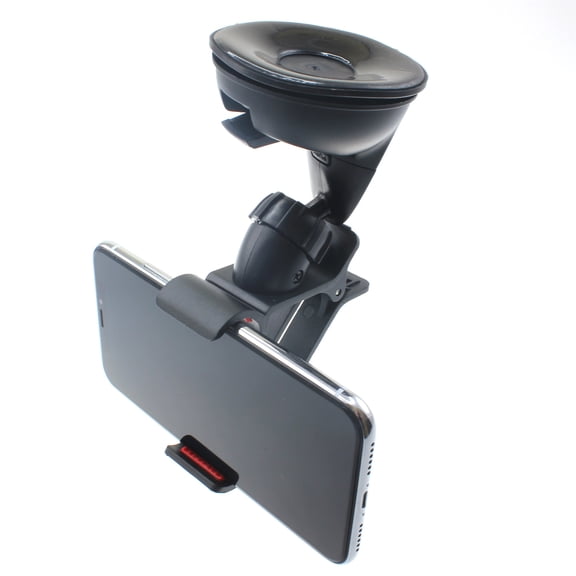Dash Car Mount for Samsung Galaxy S24 Ultra/Plus - Windshield Holder Cradle Swivel Dock