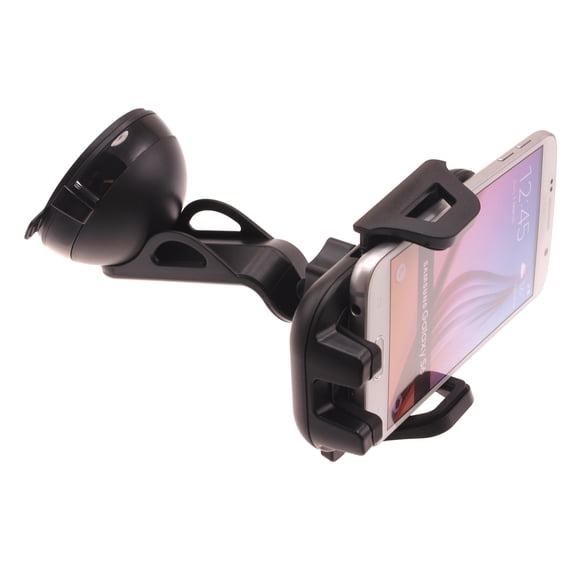 Dash Car Mount for Samsung Galaxy S24 Ultra/Plus - Windshield Holder Cradle Swivel Dock