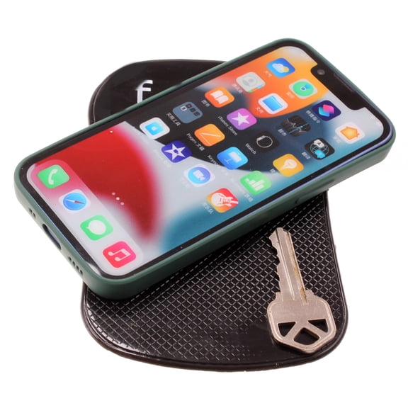 Dash Car Mount for Samsung Galaxy S25/Ultra/Plus - Sticky Holder Non-Slip Grip Mat Black