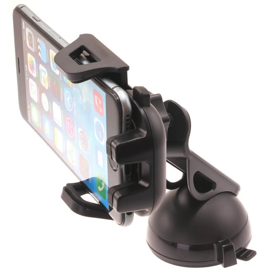 Dash Car Mount for Samsung Galaxy S25/Ultra/Plus - Windshield Holder Cradle Swivel Dock