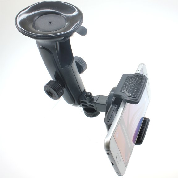 Dash Car Mount for T-Mobile REVVL 7 5G - Windshield Air Vent Holder Cradle 2-in-1