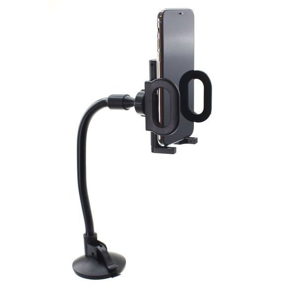 Dash Car Mount for T-Mobile REVVL 7 5G - Windshield Holder Cradle Swivel Dock