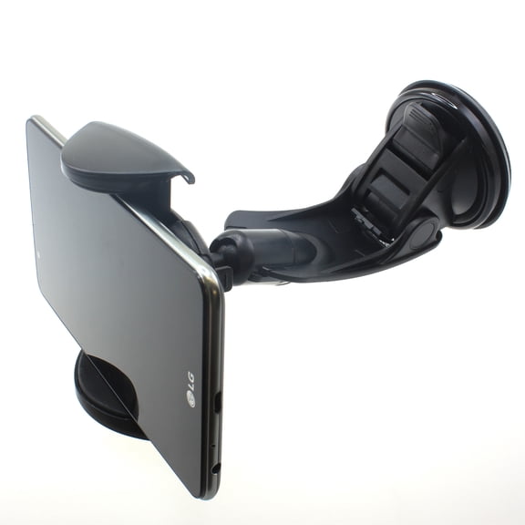 Dash Car Mount for iPhone 15/Pro/Max/Plus - Windshield Holder Cradle Swivel Dock