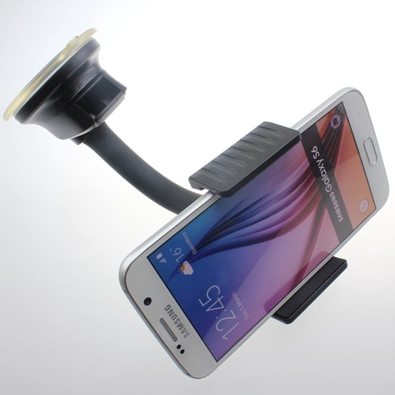Dash Car Mount for iPhone 16/Pro/Max/Plus - Windshield Holder Cradle Swivel Dock