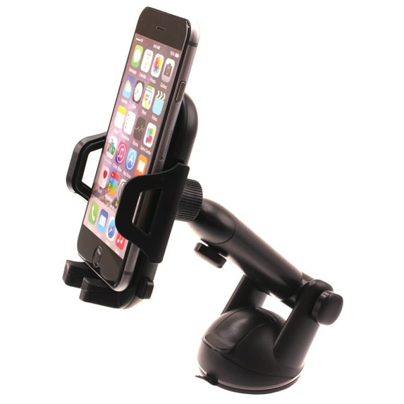 Dash Car Mount for REVVL V Plus 5G Phone - Windshield Holder Telescopic Cradle Swivel Compatible With T-Mobile REVVL V+ 5G