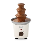 Dash Chocolate Fountain, 10oz Capacity, For Chocolate, Nacho Cheese, BBQ sauces, and More - Cream