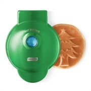 Dash Christmas Tree Electric Mini Waffle Maker, Non Stick