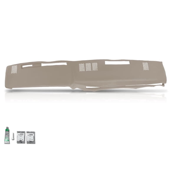 Dash Cover Cap Dashboard Panel TPE Fit For 1981-1987 Chevy GMC Full Size Pickup/1981-1991 Chevy GMC SUV Beige