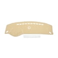 thumbnail image 1 of Unique Bargains Dash Cover Compatible for Hyundai Azera 2006-2011, Non-Slip Polyester Silicone Center Console Dashboard Cover Pad Carpet Beige, 1 of 6