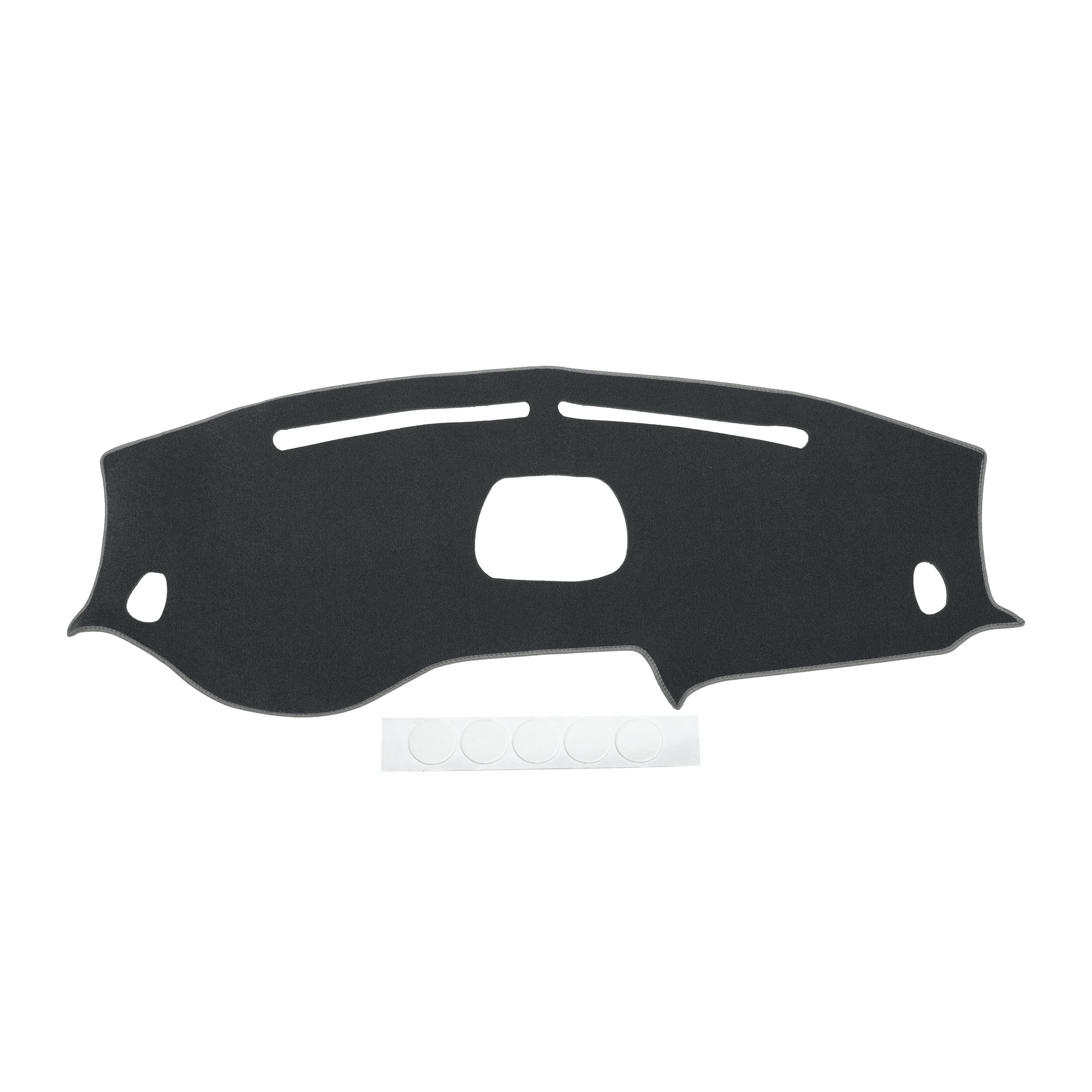 Dash Cover Compatible for Hyundai Tucson 2019-2021 with HUD, Non-Slip Polyester Silicone Gray Center Console Dashboard Cover Mat Pad Carpet