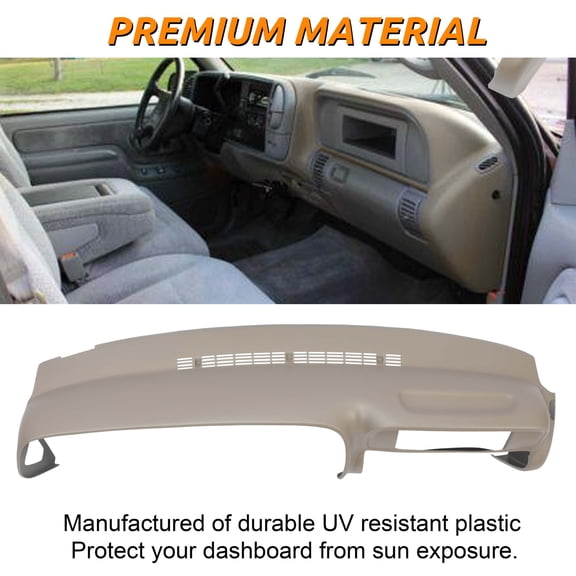 Dash Cover Custom Dashboard Pad Tan For 97-00 Chevy Chevrolet GMC C1500 K1500