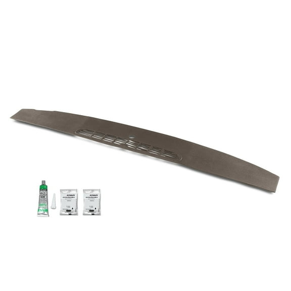 Dash Cover Dash Board Overlay Brown Fit For 2007-2014 Chevy Silverado GMC Sierra Tahoe Yukon Escalade