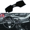 thumbnail image 1 of Dash Cover Interior Non-Slip Dashboard Carpet Mat Pad for Mazda 3 2019-2024 Polyester Black Blue, 1 of 7