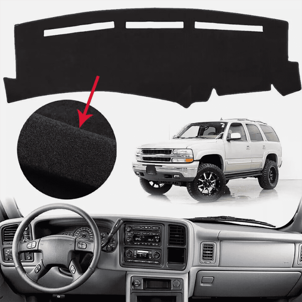Dash Cover Mat for Chevy Silverado 1500/2500 & Tahoe (2001-2006) | Non ...