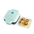 thumbnail image 1 of Dash DBBM450GBAQ08 Deluxe Sous Vide Style Egg Bite Maker with Silicone Molds for Breakfast Sandwiches, Healthy Snacks or Desserts, Keto & Paleo Friendly, (1 large, 4 mini), Aqua, 1 of 2