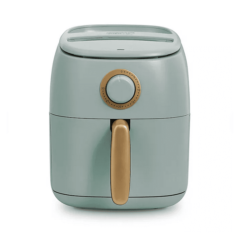 Dash DCAF12CGBGSG02 Ceramic Tasti Crisp Express Air Fryer 2.6QT Sage Walmart
