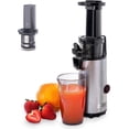 thumbnail image 1 of Dash DCSJ255 Deluxe Compact Power Slow Masticating Extractor Easy to Clean, Cold Press Juicer with Brush, Pulp Measuring Cup, Frozen Attachment and Juice Recipe Guide, Graphite, 1 of 7